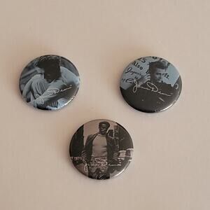 Vintage set of James Dean fridge magnets